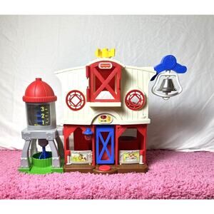 Fisher-Price‎ 2019 Little People Caring for Animals Farm Playset Lights Sounds